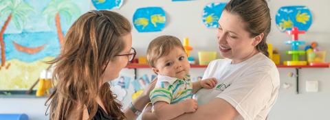 Garde d'enfants et soutien à la parentalité