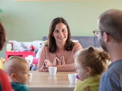 Garde d'enfants en micro-crèche